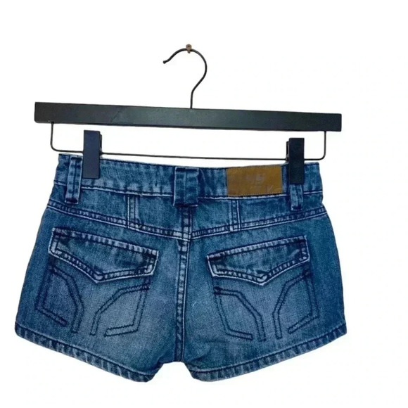 Miss Sixty Y2K, low rise jeans shorts, 100% cotton with stretch - Picture 3 of 11